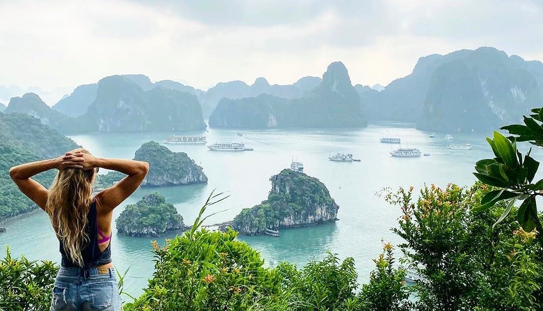 View of Ha Long Bay from Ti Top Island